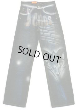 画像1: 【アウトレット】COMMASペイントジーンズtypeF訳有品　29インチ