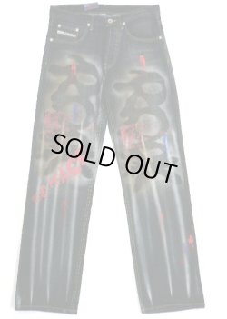 画像1: 【アウトレット】COMMASペイントジーンズtypeD訳有品　30インチ