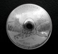 アメリカミズーリ州２５セント　コインコンチョ　直径24mm