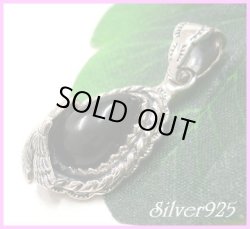 画像1: オニキス　イーグルペンダント