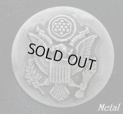画像1: イーグルエンブレムメタルコンチョ　直径　35mm 