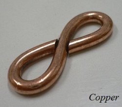 画像1: 銅Sカン 連結金具 