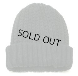 画像1: 無地ニットキャップ　黒