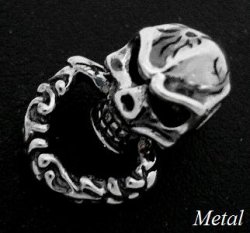 画像1: 合金Dカン型スカル　ドロップハンドル