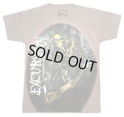 画像1: 【アウトレット】EXCURSION死神スカルプリントTシャツ　Ｍサイズ