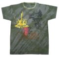 【アウトレット】EXCURSIONカモフラ迷彩プリントTシャツ　Mサイズ