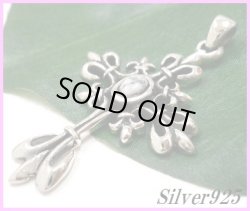 画像1: ホワイトターコイズ　フレアクロスペンダント