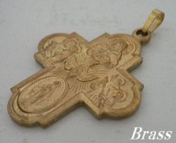 画像1: メダイカトリッククロスペンダント 