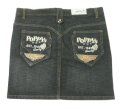【アウトレット】NongJoJeans刺繍POPPYsデニムスカート Mサイズ