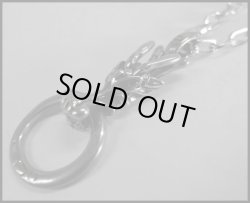 画像1: ドラゴンリング　メタルネックレス