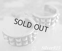 画像1: シルバーピアス スタッズ風