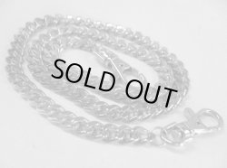 画像1: カット喜平　メタルウォレットチェーン ロング