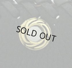 画像1: 真鍮　デザインハトメD