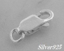 画像1: シルバー925製エンドパーツ　ロブスタークラスプ 2サイズより
