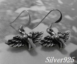 画像1: シルバーピアス　ヌーディエンジェル