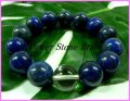 ラピスラズリ14mm　天然石ブレス サイズS/M/L