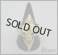 Brassソードスカルリング
