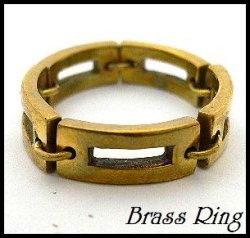 画像1: Brassチェーンリング