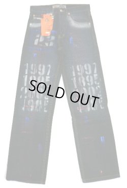 画像1: 【アウトレット】COMMASペイントジーンズtypeH訳有品　28/30インチ