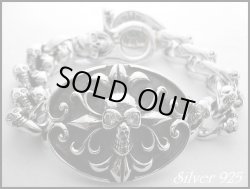 画像1: ヘビー級トラビススカルブレス　ジルコニア