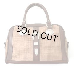 画像1: 牛革ハンドバッグ