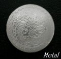 唐草メタルコンチョ　直径　26mm