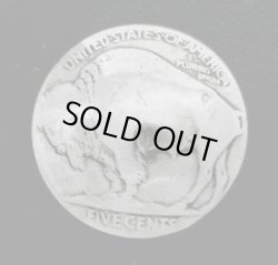 画像1: アメリカ５セントa　コインコンチョ　直径20mm