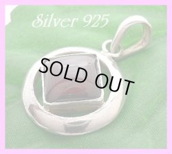 画像1: ガーネットペンダントI