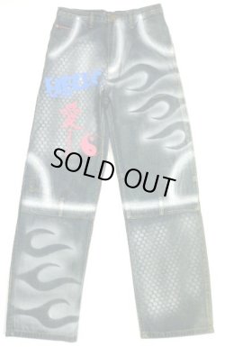 画像1: 【アウトレット】FSNプリントジーンズtypeD訳有品　30インチ