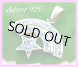 画像: シェルペンダントV　ブルー