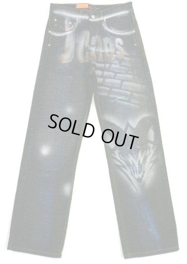 画像1: 【アウトレット】COMMASペイントジーンズtypeF訳有品　29インチ