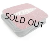 画像: 牛革×エイ革コインケース　ワインレッド