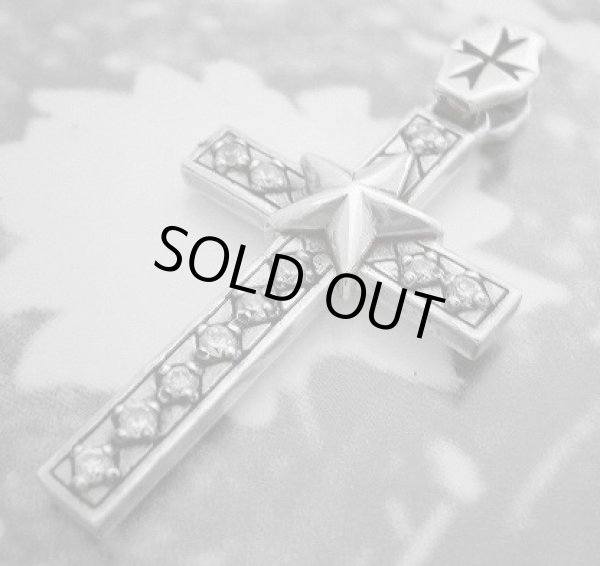 画像1: ジルコニア入りスタークロス　トップ