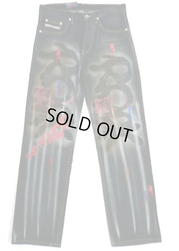 画像1: 【アウトレット】COMMASペイントジーンズtypeD訳有品　30インチ