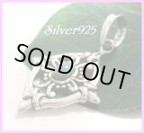 画像: ターコイズ　シールドクロスペンダント