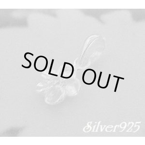 画像: ジルコニア入りプルメリア　トップ