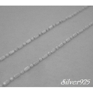 画像: シリンダーボールチェーン細　40/45/50/55cm