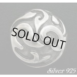 画像: トライバルミドル　コンチョ　直径　26mm