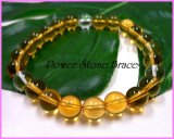 画像: シトリン8mm　天然石ブレス サイズS/M/L 