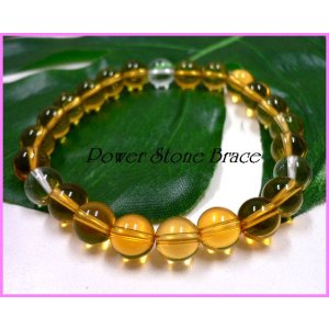画像: シトリン8mm 天然石ブレス サイズS/M/L