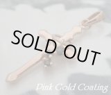 画像: ピンクゴールドコートシルバーペンダント