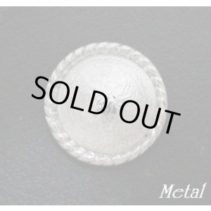 画像: シルバーライン唐草ミニ メタルコンチョ 直径 19mm