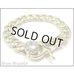 画像: ジルコニア入り喜平ブレス　