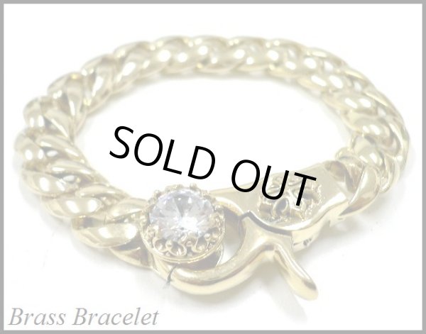 画像1: ジルコニア入り喜平ブレス　