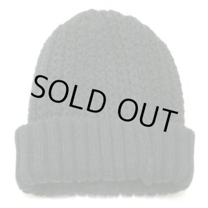 画像: 無地ニットキャップ　黒