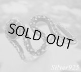 画像: オニキス入りシャープウェーブリング