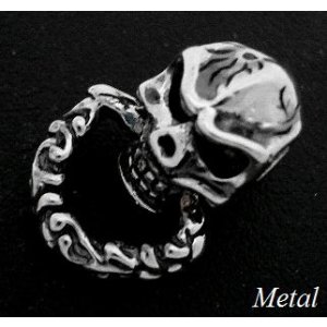 画像: 合金Dカン型スカル　ドロップハンドル