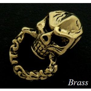 画像: Brass Dカン型ミニスカル ドロップハンドル