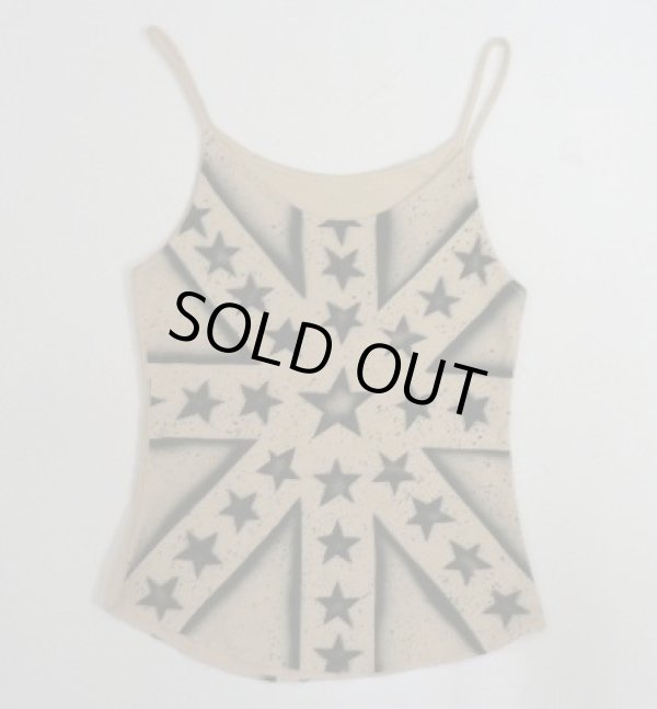 画像1: 【アウトレット】N&Nスター　シャドープリントキャミソール　Mサイズ