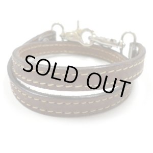 画像: 牛革ウォレットコード　茶